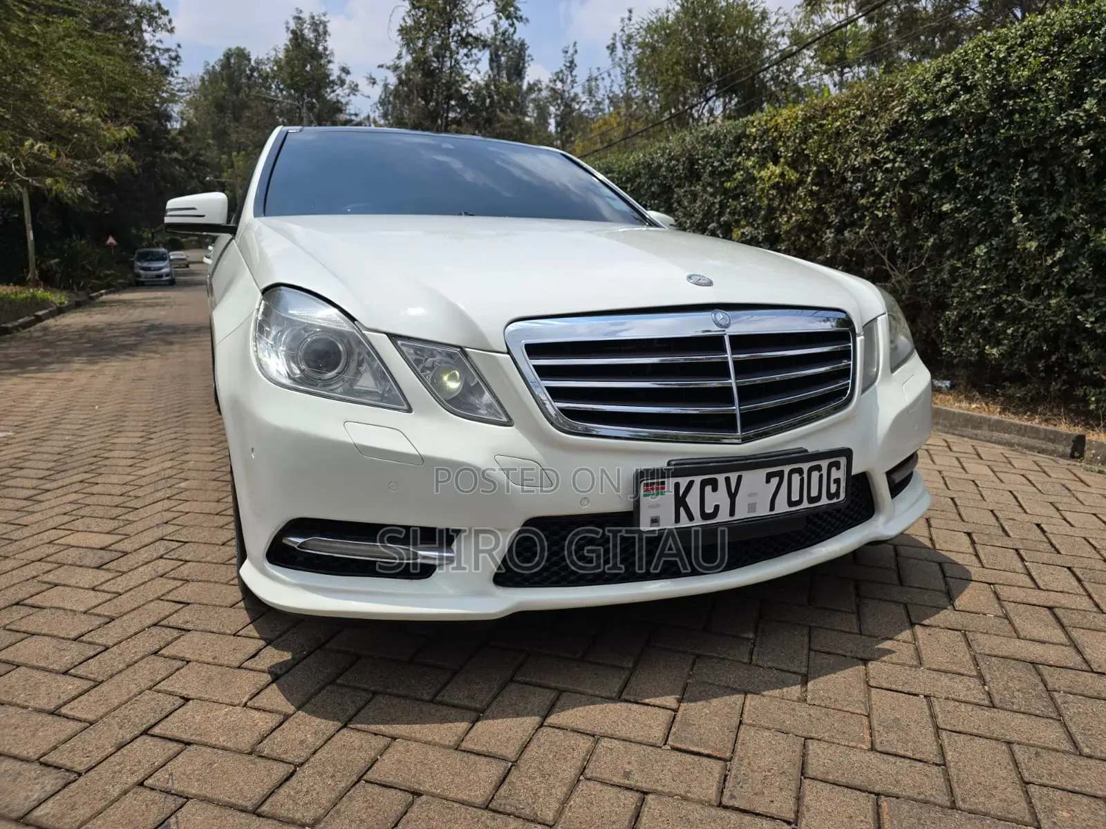 Mercedes-Benz E250 2013 White