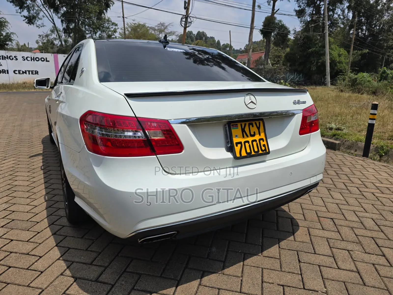Mercedes-Benz E250 2013 White