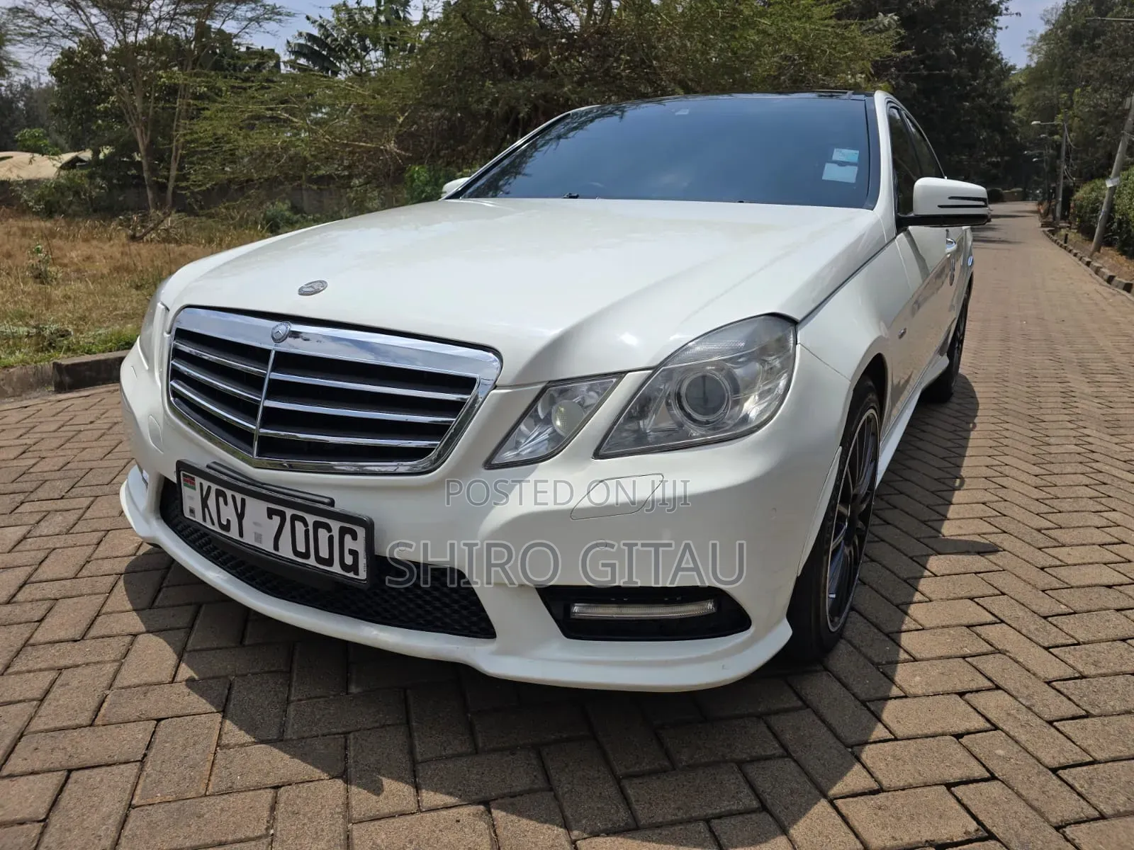 Mercedes-Benz E250 2013 White