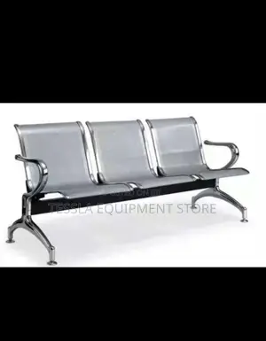 Three-Person Row Airport Bank Waiting Chair