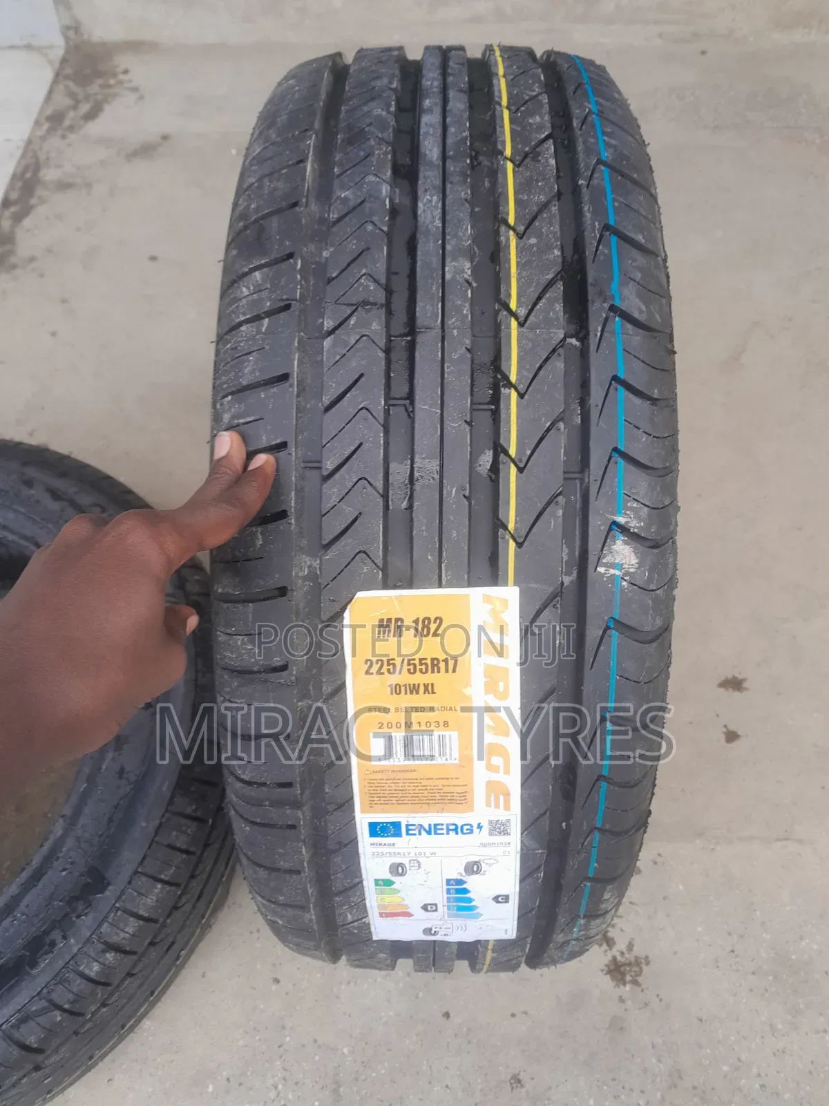 Brand New Mirage Tyres 225/55r17 - High Quality Durable