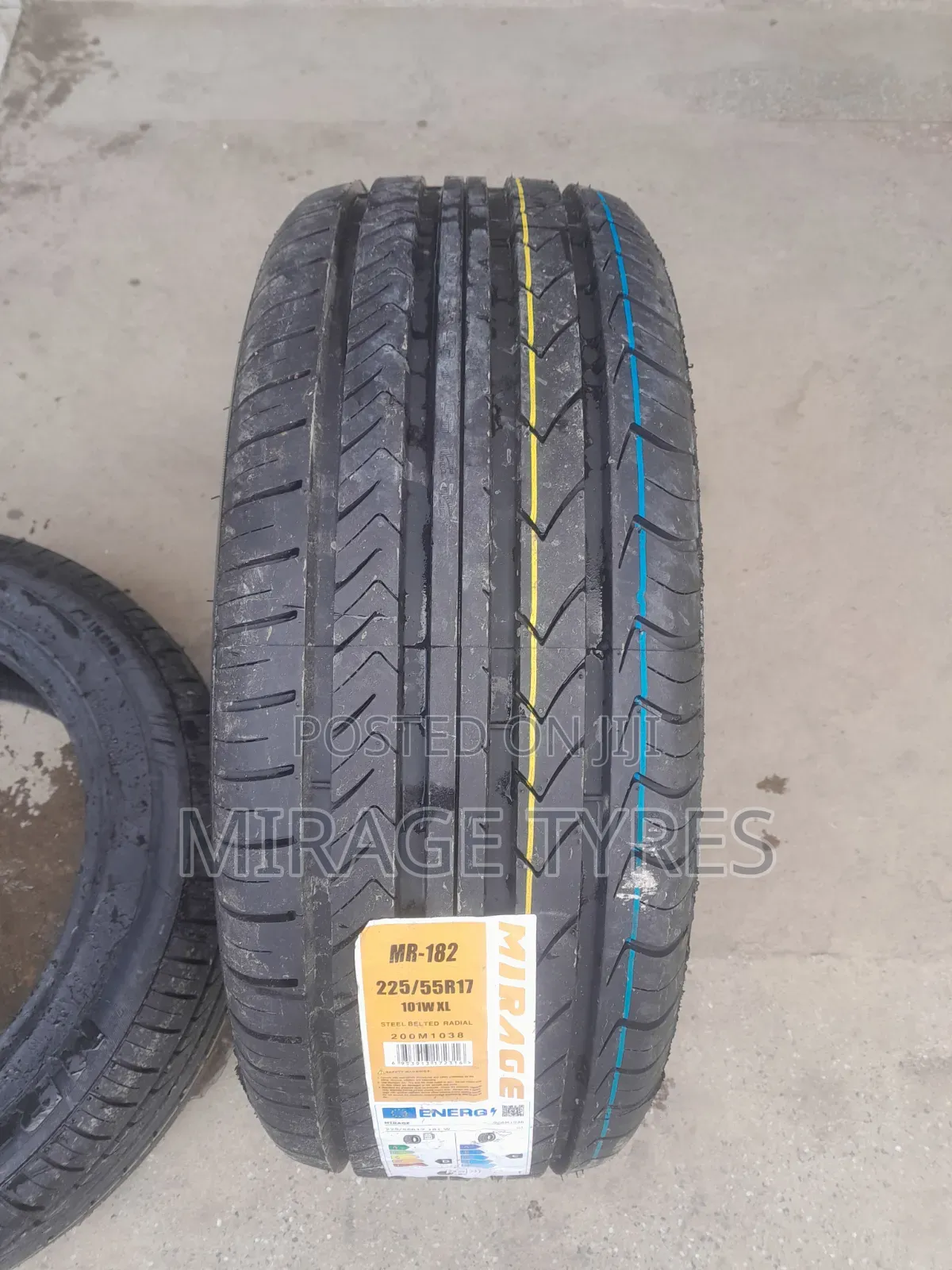 Brand New Mirage Tyres 225/55r17 - High Quality Durable