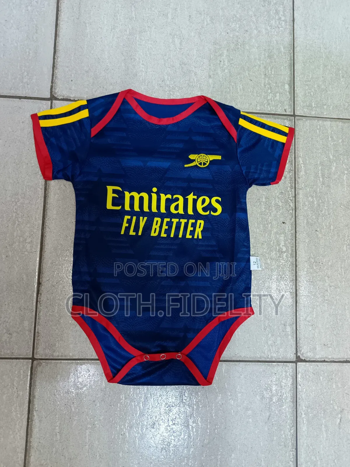 Arsenal Kids Football Rompers.