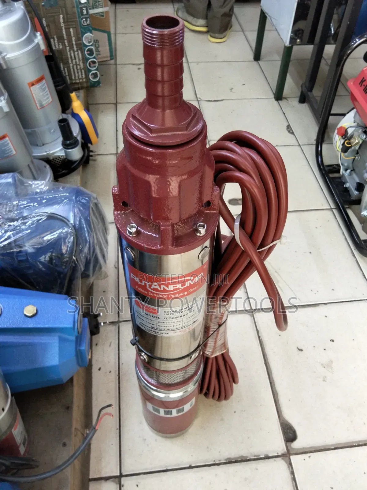 Powerful Rutan Solar Submersible Water Pump 96v /75m