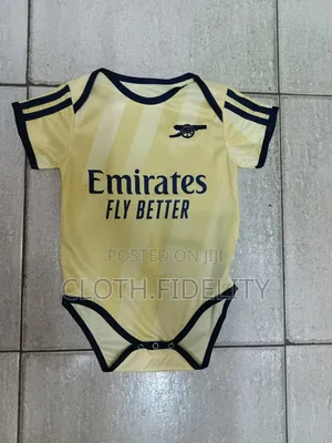Arsenal Kids Football Rompers.