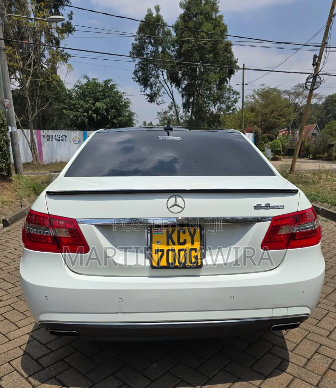 Mercedes-Benz E250 2012 White