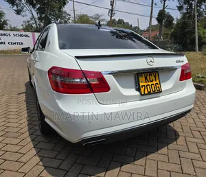 Mercedes-Benz E250 2012 White