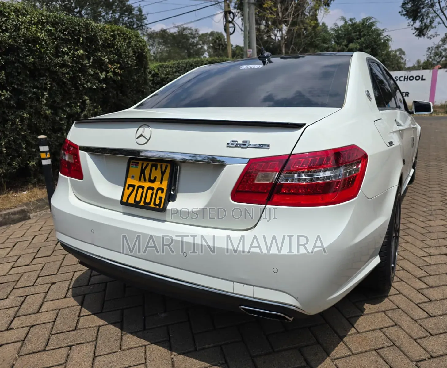 Mercedes-Benz E250 2012 White