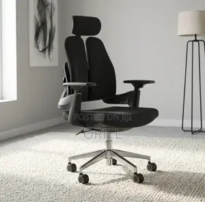 Office Chair : Double Backrest Orthopedic Office Chair