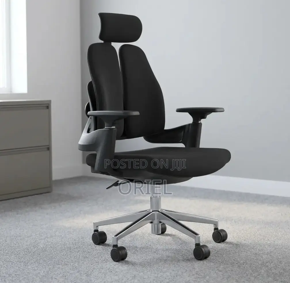 Office Chair : Double Backrest Orthopedic Office Chair