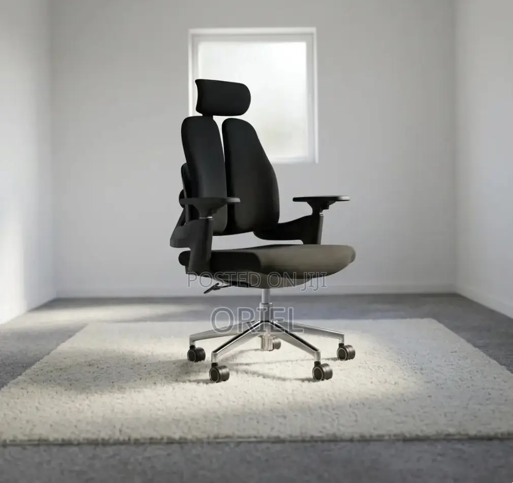 Office Chair : Double Backrest Orthopedic Office Chair
