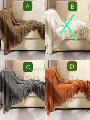 Stylish Knitted Shawl Sofa Throw – 130×180cm Galo