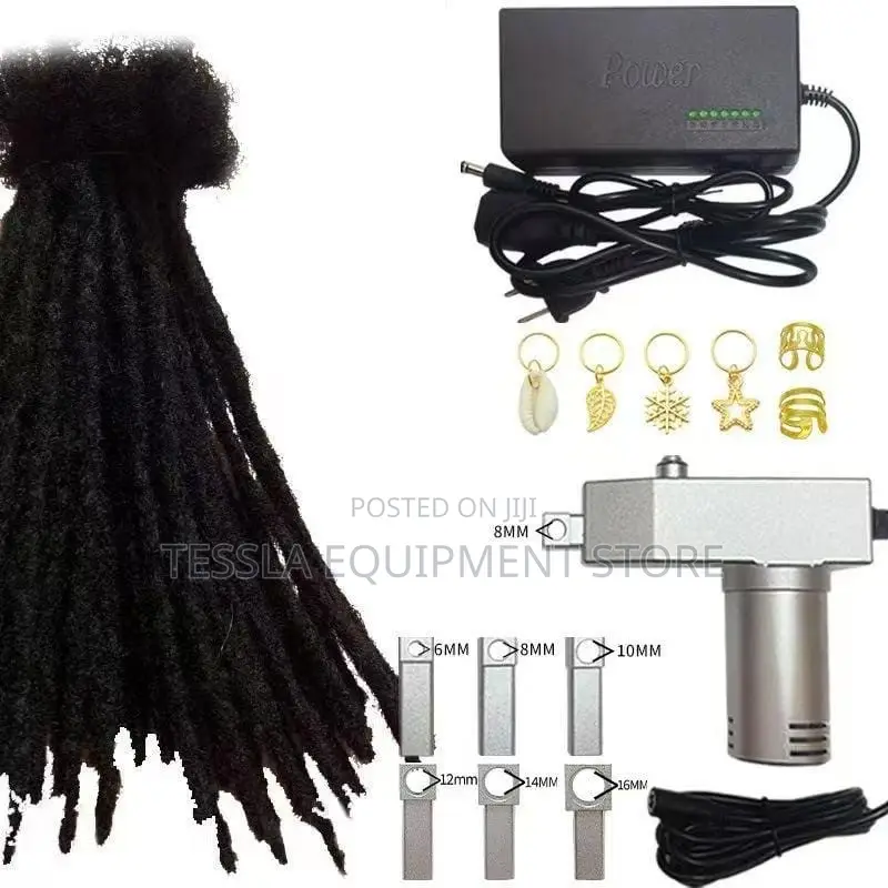 Portable Electric Dreadlock Machine Kit for Loc Making Repair