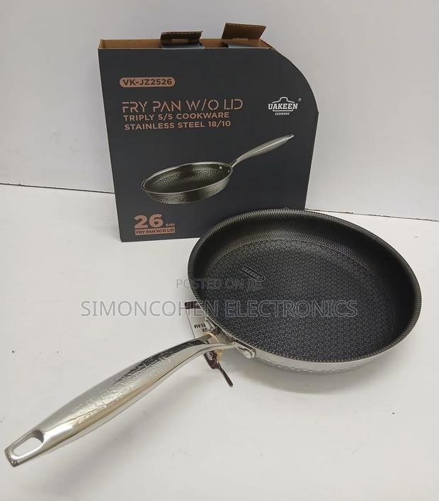 26cm Stainless Steel Non_stick Frying Pan