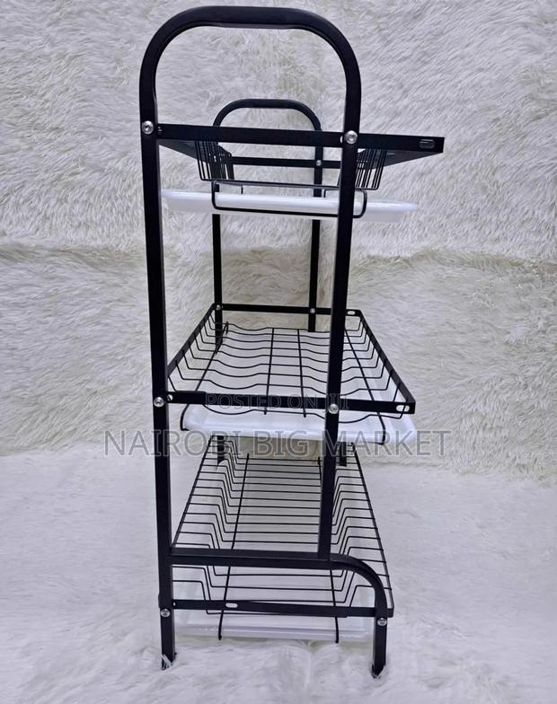 Heavy Duty Executive 3 Tier Dish Rack - thumbnail 2