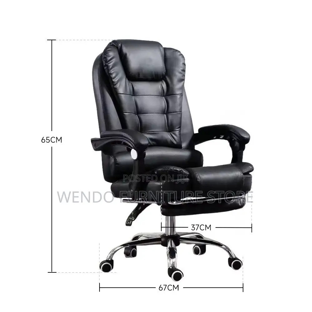 Office Chairs; Leather Executive High Backrest Director Manage Chair