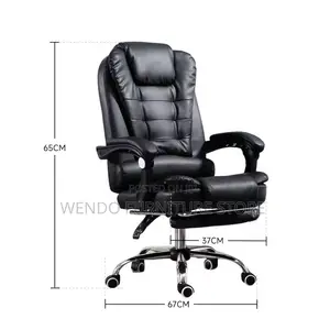 Office Chairs; Leather Executive High Backrest Director Manage Chair