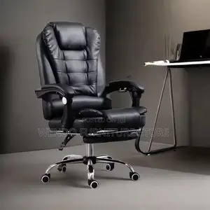 Office Chairs; Leather Executive High Backrest Director Manage Chair