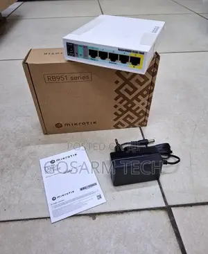 MikroTik RB951Ui High Power 2.4GHz Wi-Fi Router With Ethernet Ports