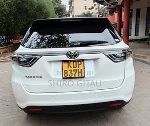 Toyota Harrier 2016 White