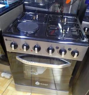 Nunix 60×60 3+1 Freestanding Cooker With Electric Oven