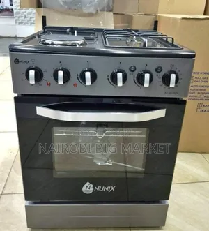 Nunix 60×60 3+1 Freestanding Cooker With Electric Oven