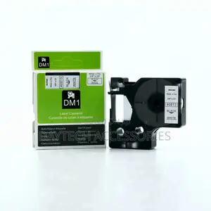 Dymo DM1 - D1 Series Label Black on White - 9mm X 7 Meter