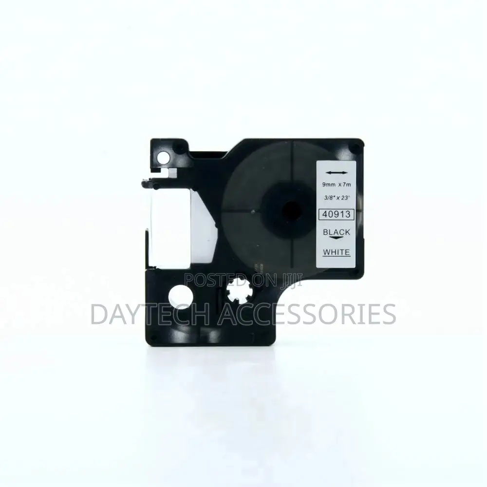 Dymo DM1 - D1 Series Label Black on White - 9mm X 7 Meter