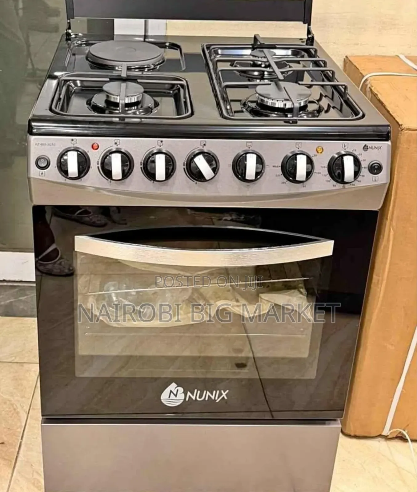50*55 Nunix 3+1 Standing Cooker
