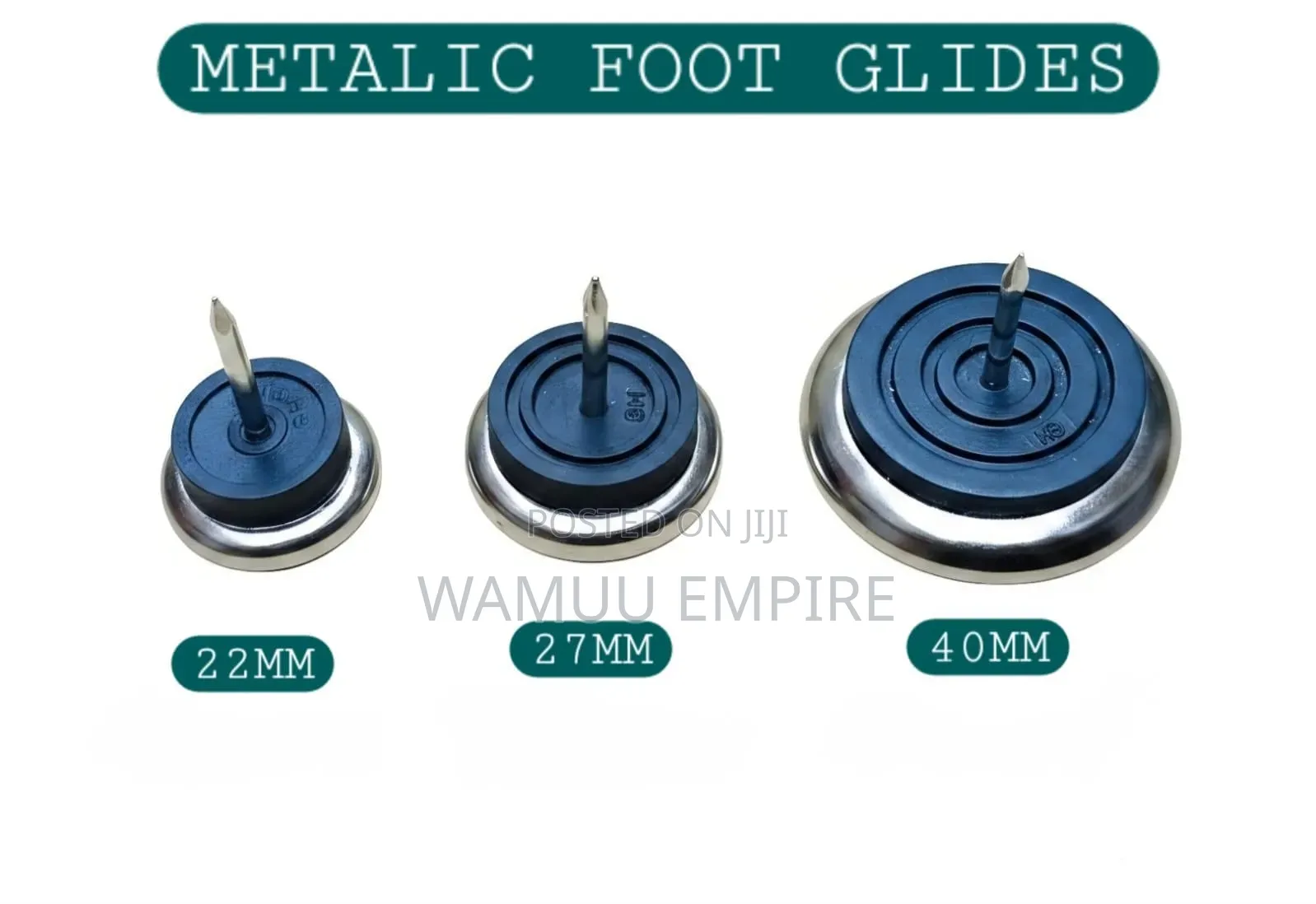 Metal Furniture Glides