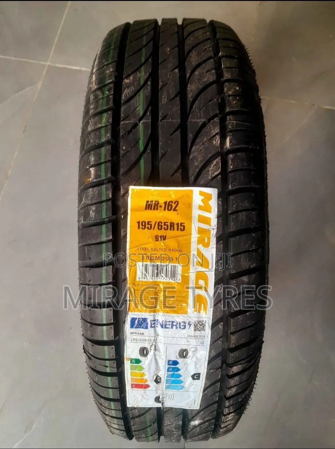 Brand New Mirage Tyres 195/65r15 - Best Quality Price