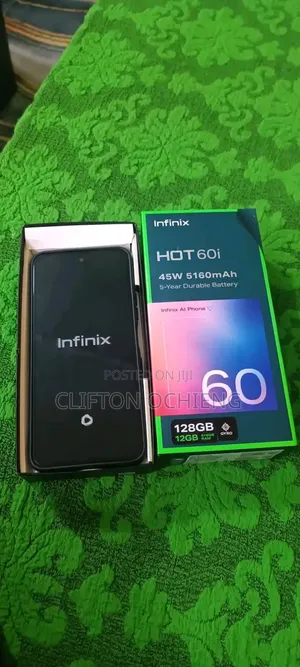 New Infinix Hot 60i 128 GB Graphite