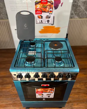 Euroken 60*65 3+1 Standing Cooker With Electric Oven