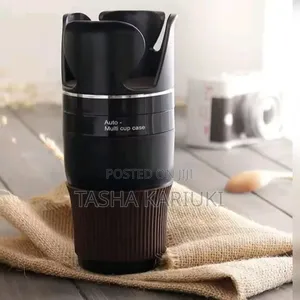 Adjustable 5-1 Multifunction Rotating Car Cup Holder *
