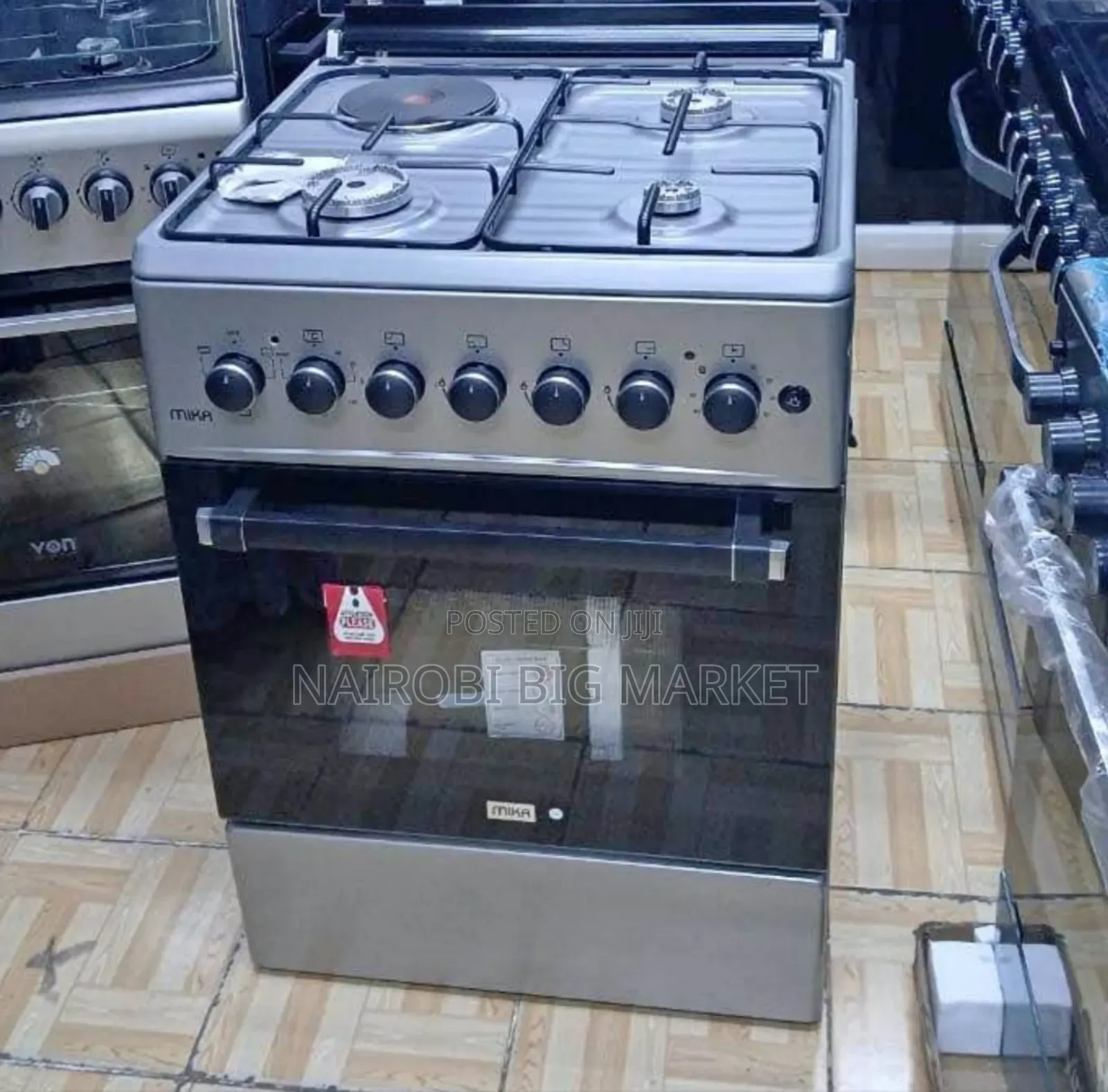 New Model 50*55 Nunix 3+1 Standing Cooker With Gas Oven.