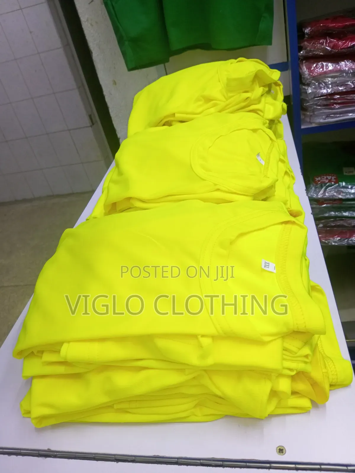 Yellow Campaign Shirts