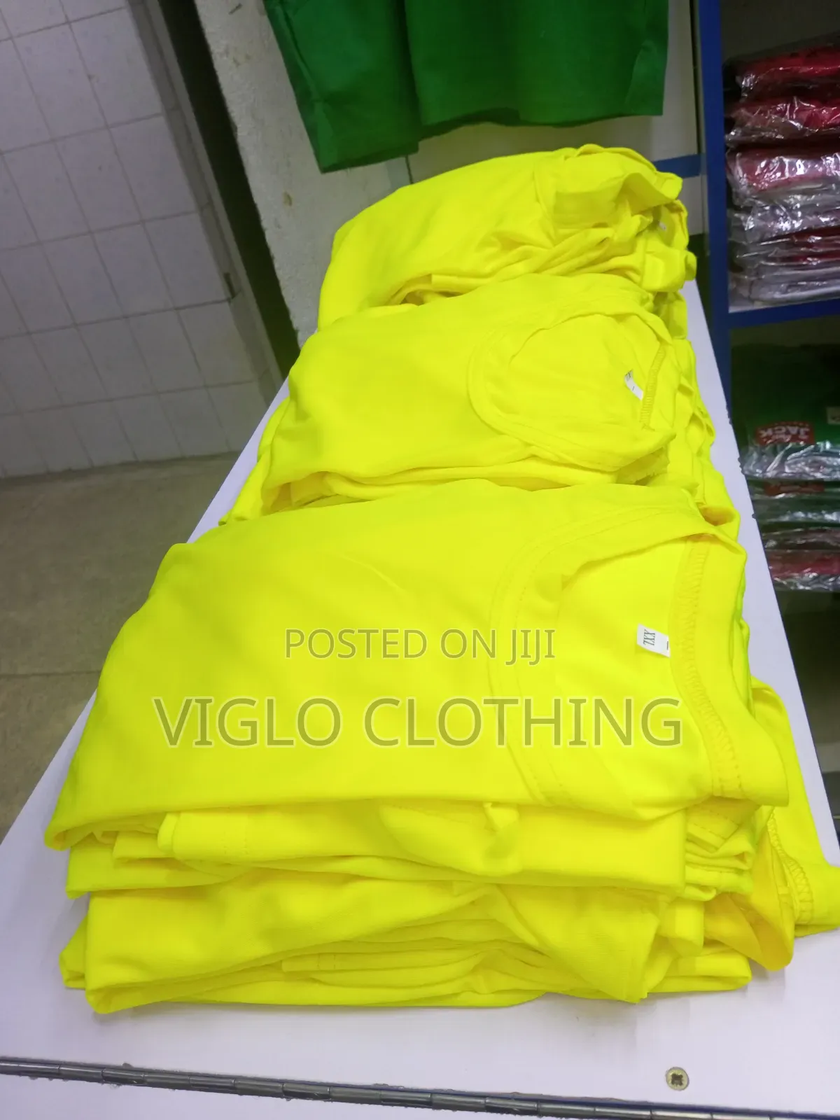 Yellow Campaign Shirts