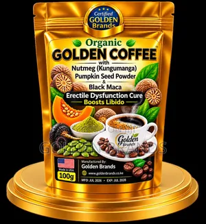 Organic Golden Coffee – Natural Energy, Libido Vitality Support