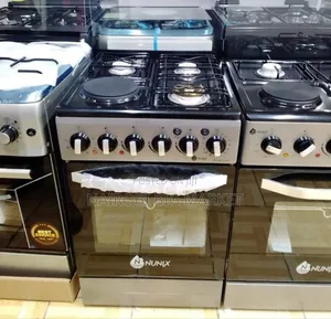 Nunix Big 60×65 3+1 Freestanding Cooker With Electric Oven,Jet Valve