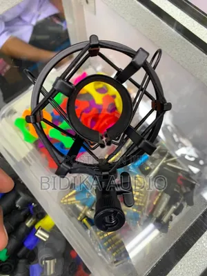 Microphone Shock Mount Designed for Large-Diaphragm Studio Microphones