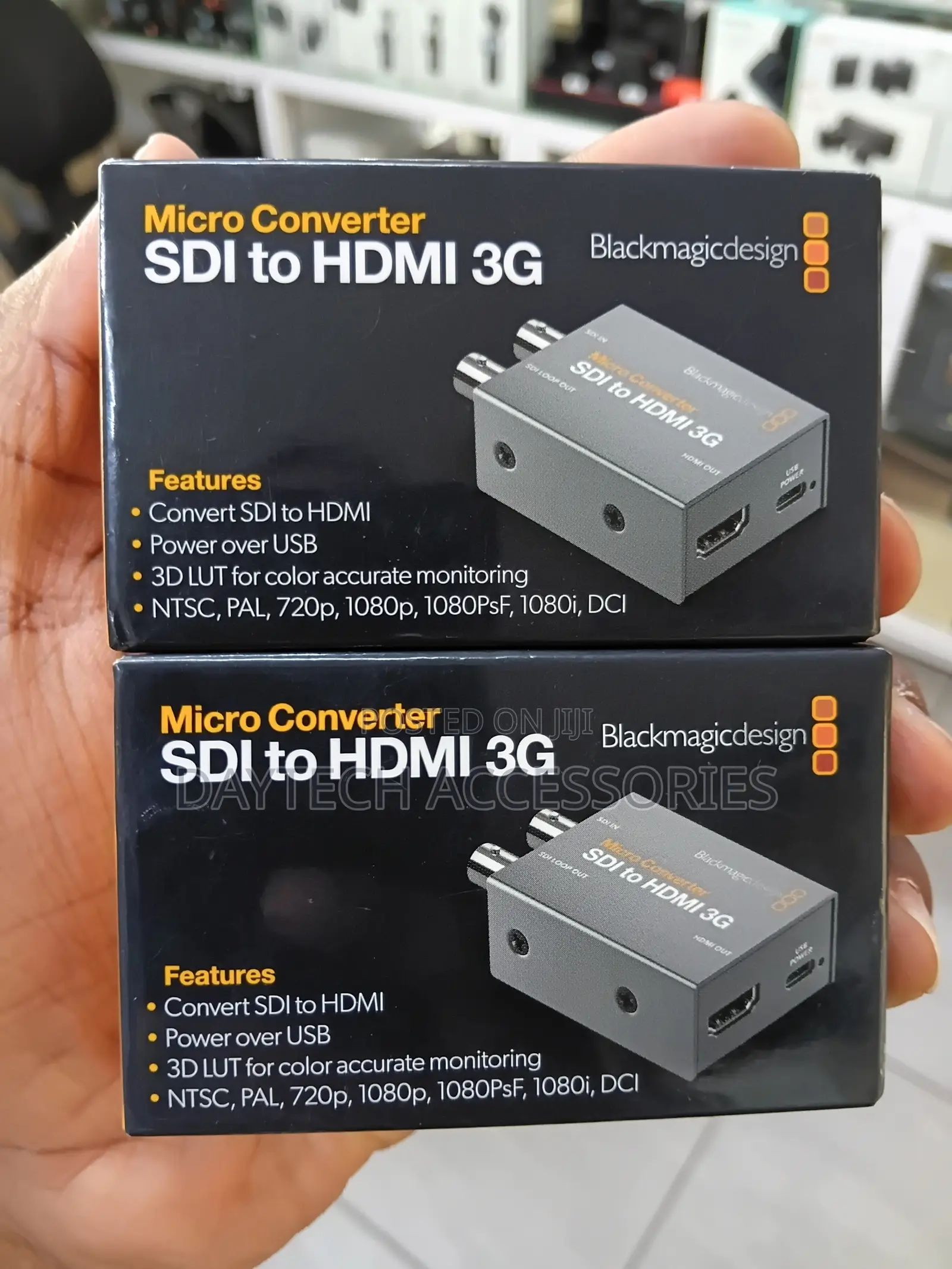 The Blackmagic Design Micro Converter SDI to HDMI 3G.