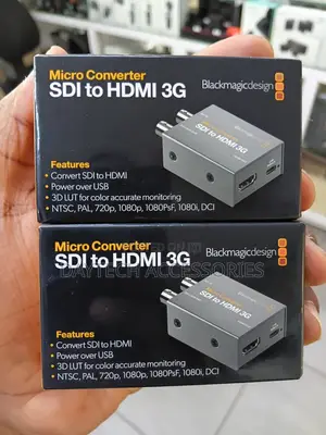 The Blackmagic Design Micro Converter SDI to HDMI 3G.