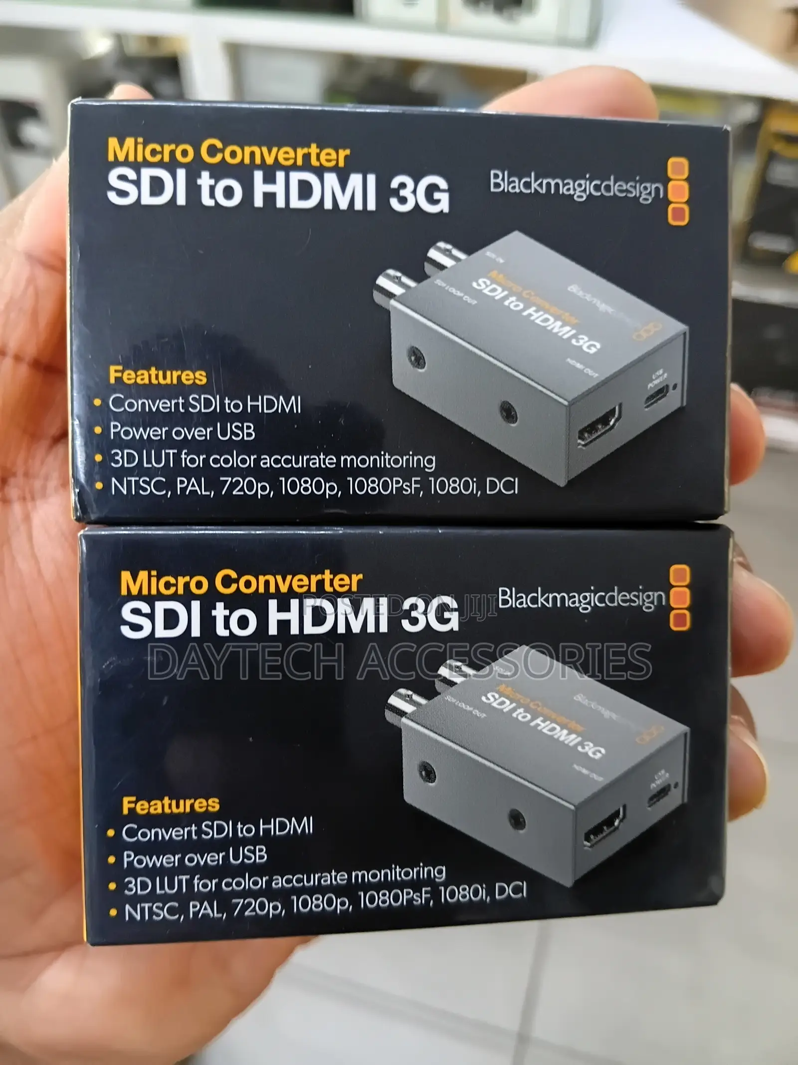 The Blackmagic Design Micro Converter SDI to HDMI 3G.