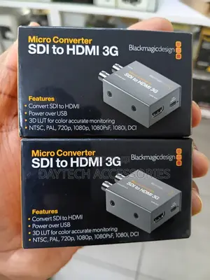 The Blackmagic Design Micro Converter SDI to HDMI 3G.