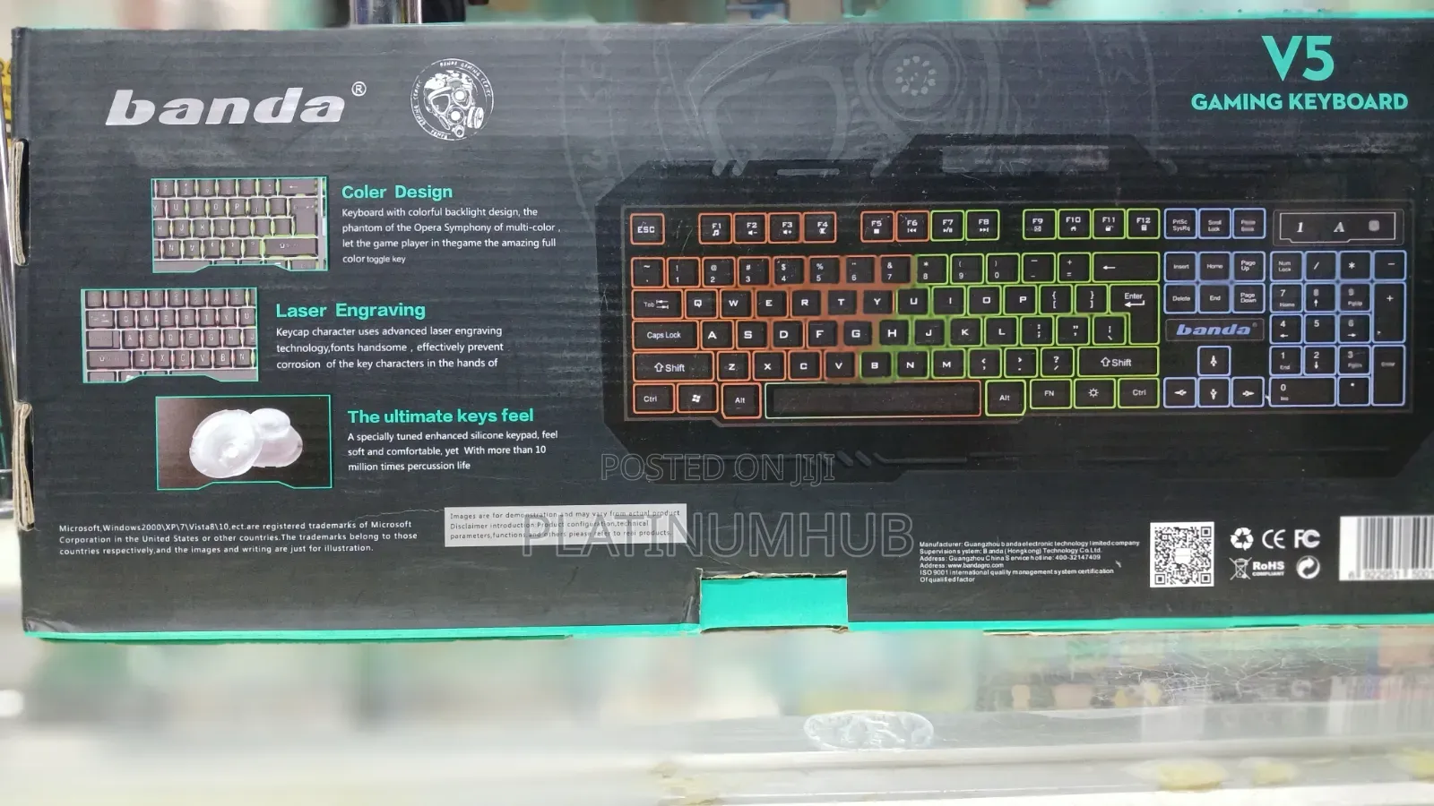 Band V5 Keyboard Gaming
