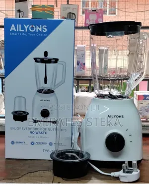 Ailyons 2 in 1 Blender 1.5ltrs