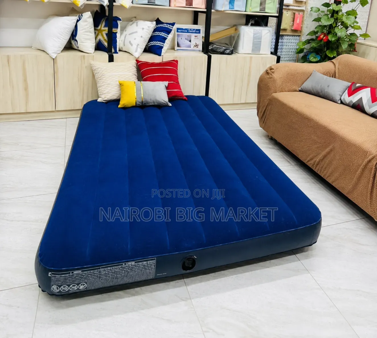 Intex Inflatable Mattress With Free Electric Pump 4 by 6
