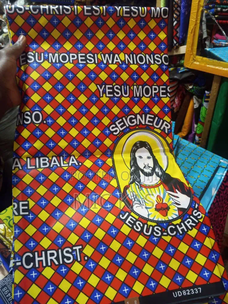 Congolese Vitenge (Catholics Uncatholic) Cotton Nylon