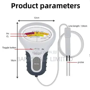 Pool Testing Water Quality Chlorine PH Meter Swimming Pool Aquarium