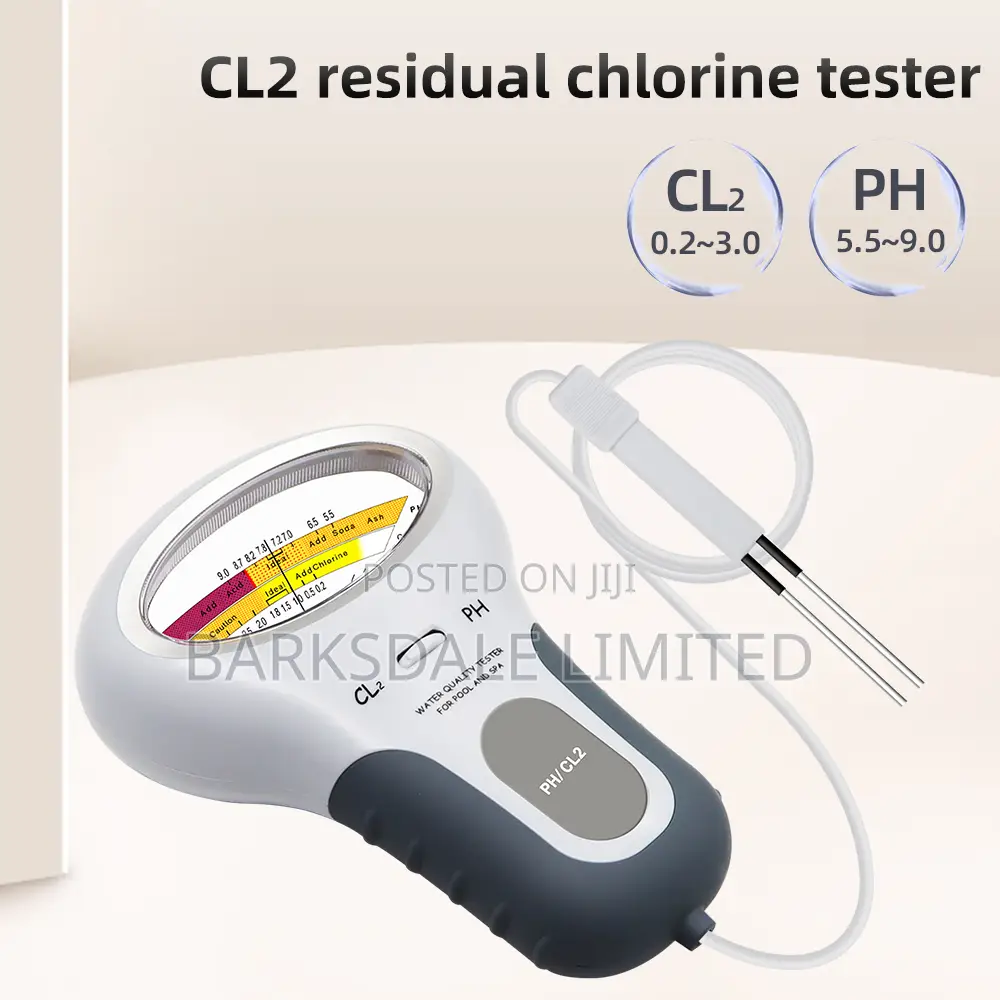 Pool Testing Water Quality Chlorine PH Meter Swimming Pool Aquarium